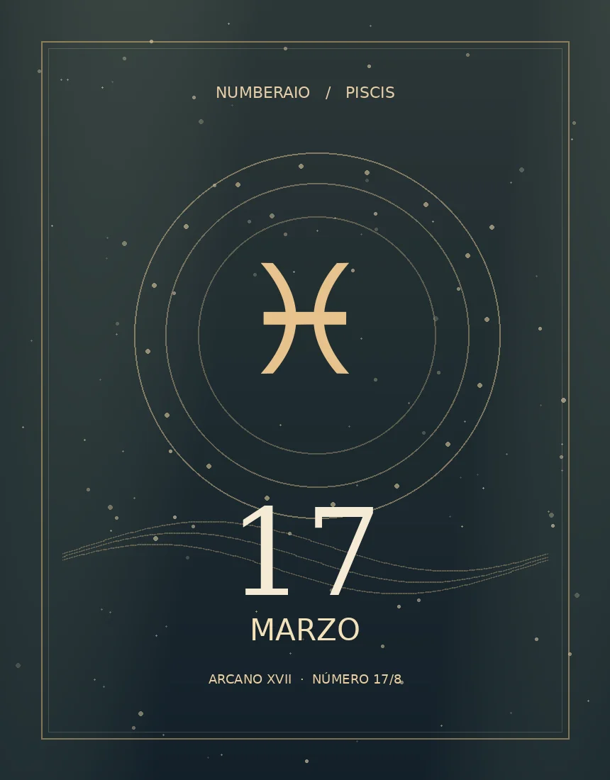 Pisces editorial illustration for the March 17 birthday