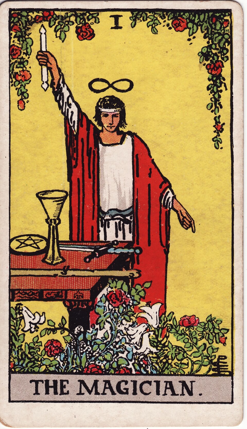 Carta de tarot El Mago