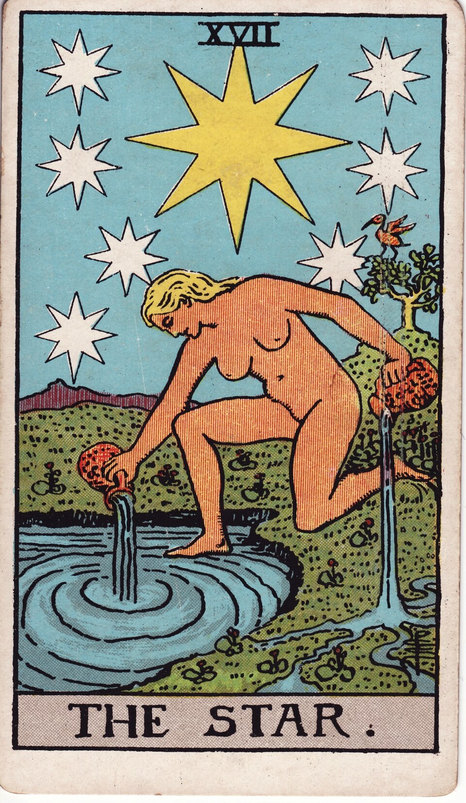 Carta de tarot La Estrella