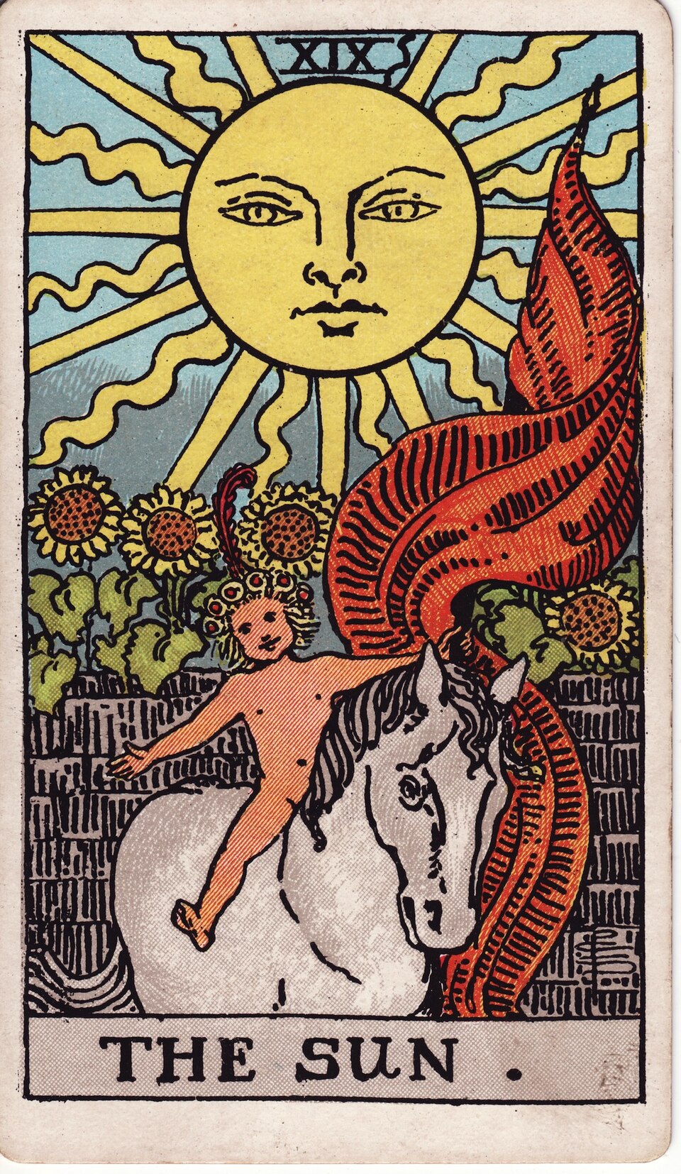 Carta de tarot El Sol
